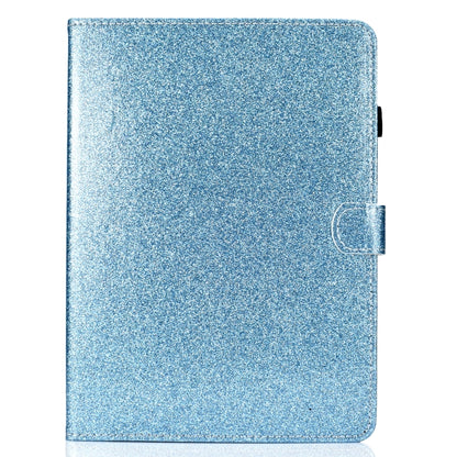 For iPad Pro 11 (2018) Varnish Glitter Powder Horizontal Flip Leather Case with Holder & Card Slot(Blue) - iPad Pro 11 (2018) Cases by buy2fix | Online Shopping UK | buy2fix