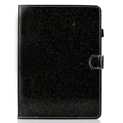 For iPad Pro 11 (2018) Varnish Glitter Powder Horizontal Flip Leather Case with Holder & Card Slot(Black) - iPad Pro 11 (2018) Cases by buy2fix | Online Shopping UK | buy2fix
