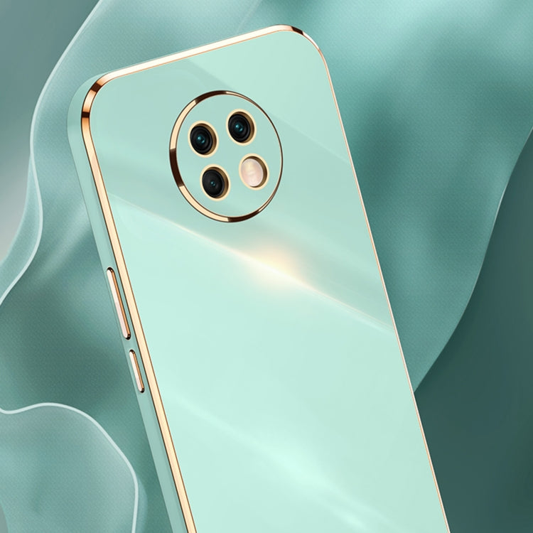 For Honor X20 XINLI Straight Edge 6D Electroplate TPU Phone Case(Black) - Honor Cases by XINLI | Online Shopping UK | buy2fix