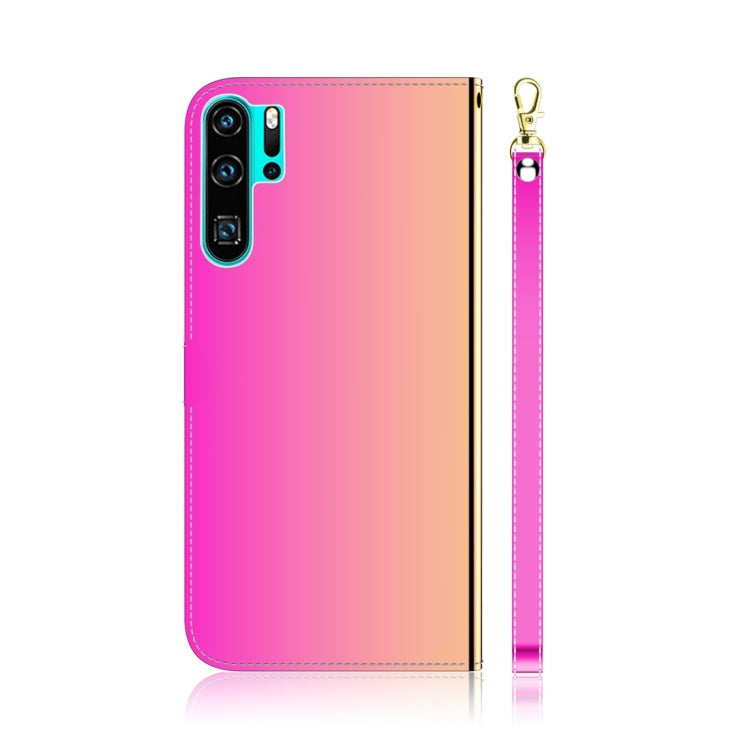 For Huawei P30 Pro Imitated Mirror Surface Horizontal Flip Leather Case with Holder & Card Slots & Wallet & Lanyard(Gradient Color) - Huawei Cases by buy2fix | Online Shopping UK | buy2fix