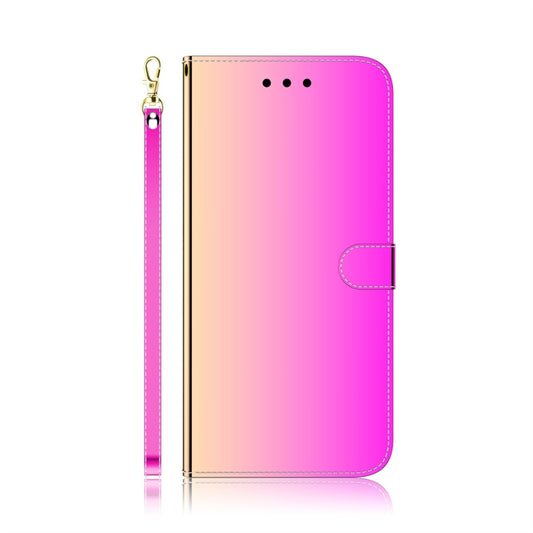 For Huawei Y5 (2019) / Honor 8s Imitated Mirror Surface Horizontal Flip Leather Case with Holder & Card Slots & Wallet & Lanyard(Gradient Color) by buy2fix