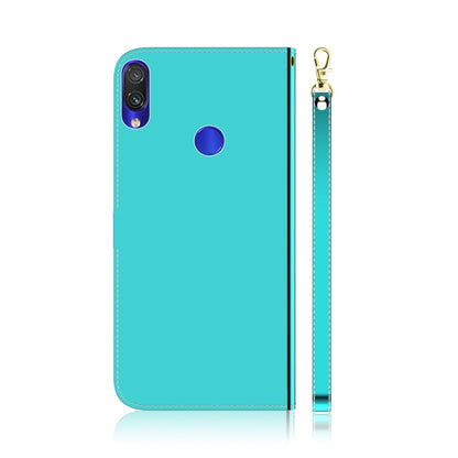 For Xiaomi Redmi Note 7S / Note 7 Imitated Mirror Surface Horizontal Flip Leather Case with Holder & Card Slots & Wallet & Lanyard(Mint Green) - Xiaomi Cases by buy2fix | Online Shopping UK | buy2fix