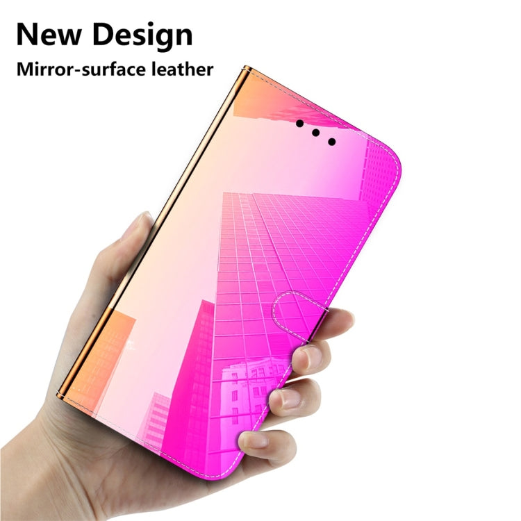 For Xiaomi Redmi Note 8 Pro Imitated Mirror Surface Horizontal Flip Leather Case with Holder & Card Slots & Wallet & Lanyard(Gradient Color) - Xiaomi Cases by buy2fix | Online Shopping UK | buy2fix