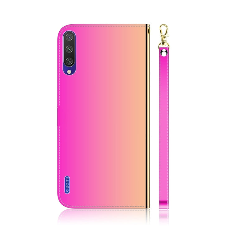 For Xiaomi Mi CC9e / A3 Imitated Mirror Surface Horizontal Flip Leather Case with Holder & Card Slots & Wallet & Lanyard(Gradient Color) - Xiaomi Cases by buy2fix | Online Shopping UK | buy2fix