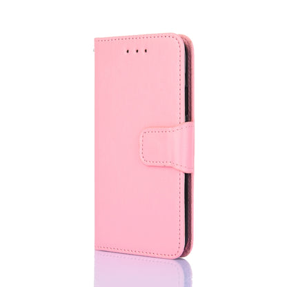 For Samsung Galaxy A31 EU Version Crystal Texture Horizontal Flip Leather Case with Holder & Card Slots & Wallet(Pink) by buy2fix