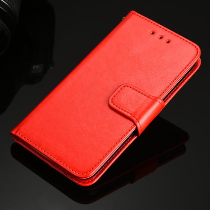 For Samsung Galaxy A32 4G Crystal Texture Horizontal Flip Leather Case with Holder & Card Slots & Wallet(Red) by buy2fix