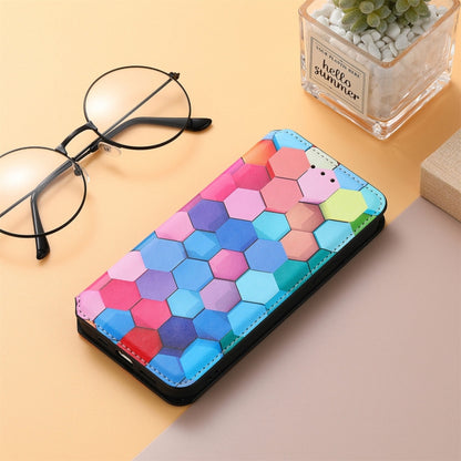 For Xiaomi Redmi Note 10 Pro Colorful Magnetic Horizontal Flip PU Leather Case with Holder & Card Slot & Wallet(Colorful Cube) - Xiaomi Cases by buy2fix | Online Shopping UK | buy2fix