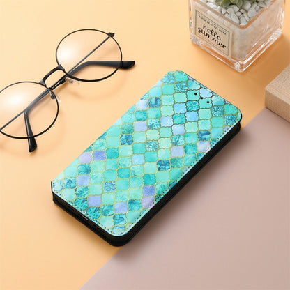 For Xiaomi Redmi Note 10 Pro Colorful Magnetic Horizontal Flip PU Leather Case with Holder & Card Slot & Wallet(Emerald) - Xiaomi Cases by buy2fix | Online Shopping UK | buy2fix