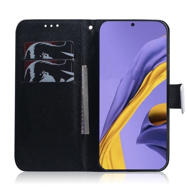 For Galaxy A51 Coloured Drawing Horizontal Flip Leather Case, with Holder & Card Slots & Wallet(Angry) by buy2fix