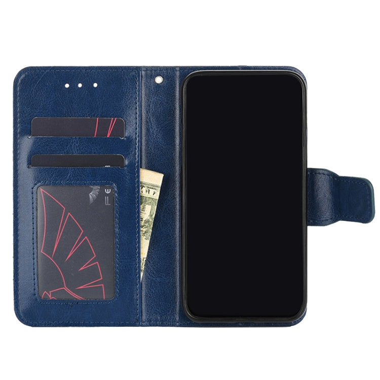 For Xiaomi Poco X3 NFC / Poco X3 Crystal Texture Horizontal Flip Leather Case with Holder & Card Slots & Wallet(Royal Blue) - Xiaomi Cases by buy2fix | Online Shopping UK | buy2fix