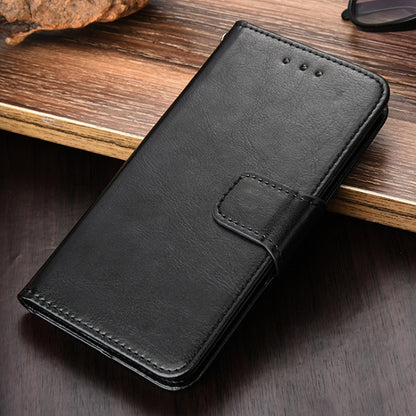 For Xiaomi Redmi Note 10 Pro / 10 Pro (India) / Note 10 Pro Max Crystal Texture Horizontal Flip Leather Case with Holder & Card Slots & Wallet(Black) - Xiaomi Cases by buy2fix | Online Shopping UK | buy2fix