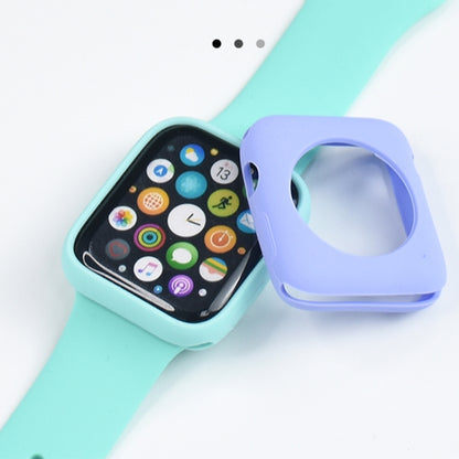 Shockproof All-inclusive Silicone Protective Case For Apple Watch Series 6 & SE & 5 & 4 44mm(Midnight Blue) - Watch Cases by buy2fix | Online Shopping UK | buy2fix