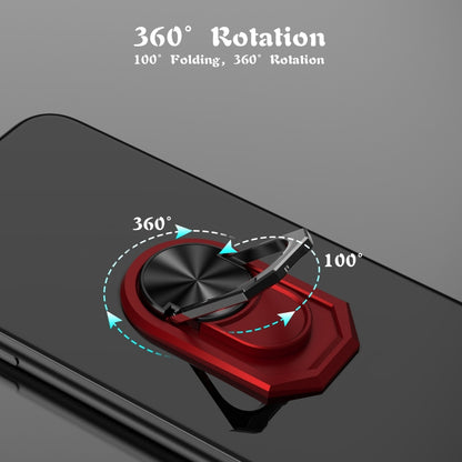 Universal Sticky 360-degree Rotatable Magnetic Ring Holder(Pink) - Ring Holder by buy2fix | Online Shopping UK | buy2fix