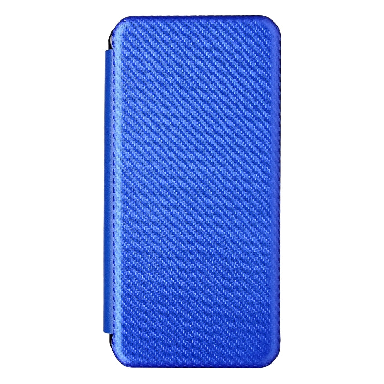 For Doogee S86 / S86 Pro Carbon Fiber Texture Horizontal Flip TPU + PC + PU Leather Case with Card Slot(Blue) - More Brand by buy2fix | Online Shopping UK | buy2fix