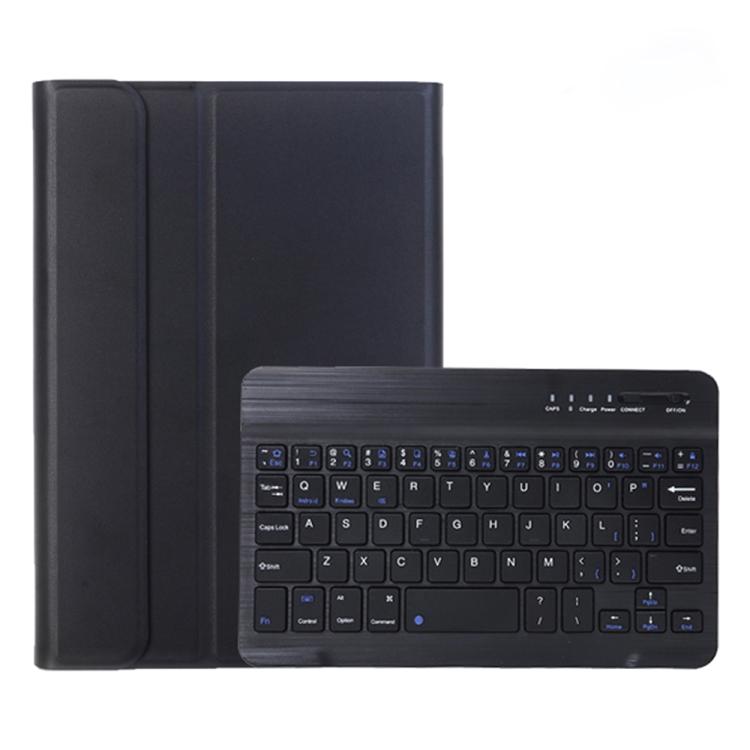 A06B Ultra-thin Detachable Bluetooth Keyboard Leather Case with Pen Slot & Holder for iPad mini 6 / mini 7(Black) by buy2fix