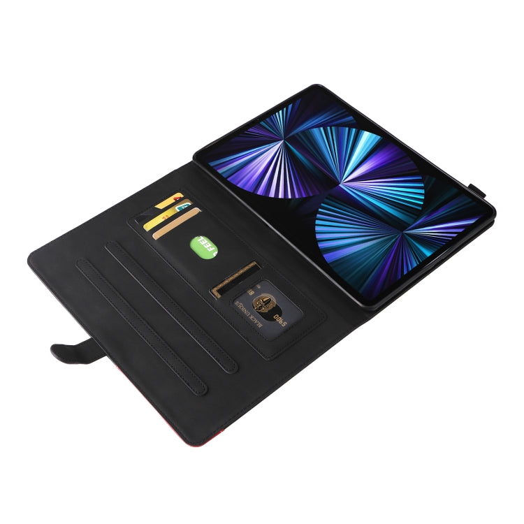 Dual-color Splicing Horizontal Flip PU Leather Case with Holder & Card Slots & Sleep / Wake-up Function For iPad Pro 11 (2021/2020/2018) / Air (2020)(Black) - iPad Pro 11 (2018) Cases by buy2fix | Online Shopping UK | buy2fix