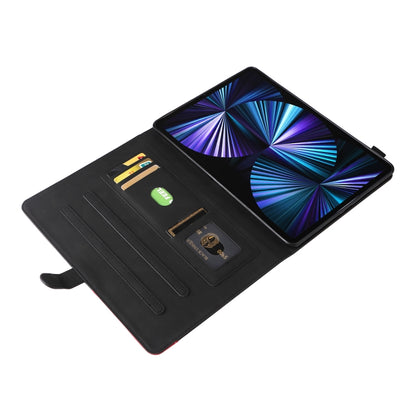 Dual-color Splicing Horizontal Flip PU Leather Case with Holder & Card Slots & Sleep / Wake-up Function For iPad Pro 11 (2021/2020/2018) / Air (2020)(Black) - iPad Pro 11 (2018) Cases by buy2fix | Online Shopping UK | buy2fix