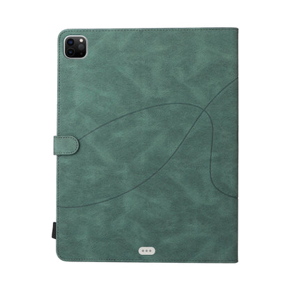 Dual-color Splicing Horizontal Flip PU Leather Case with Holder & Card Slots & Sleep / Wake-up Function For iPad Pro 11 (2021/2020/2018) / Air (2020)(Green) - iPad Pro 11 (2018) Cases by buy2fix | Online Shopping UK | buy2fix