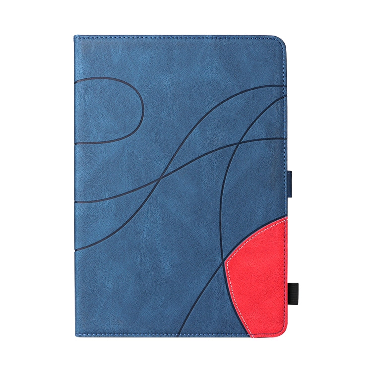 Dual-color Splicing Horizontal Flip PU Leather Case with Holder & Card Slots & Sleep / Wake-up Function For iPad Pro 10.5 / Air (2019) / iPad 10.2 (2019)(Blue) - iPad Pro 10.5 inch Cases by buy2fix | Online Shopping UK | buy2fix