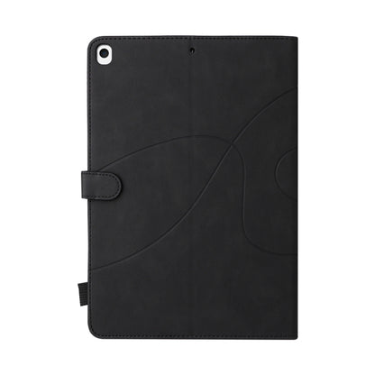 Dual-color Splicing Horizontal Flip PU Leather Case with Holder & Card Slots & Sleep / Wake-up Function For iPad Pro 10.5 / Air (2019) / iPad 10.2 (2019)(Black) - iPad Pro 10.5 inch Cases by buy2fix | Online Shopping UK | buy2fix