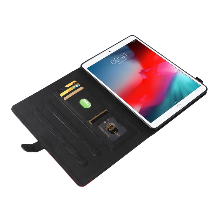 Dual-color Splicing Horizontal Flip PU Leather Case with Holder & Card Slots & Sleep / Wake-up Function For iPad Pro 10.5 / Air (2019) / iPad 10.2 (2019)(Black) - iPad Pro 10.5 inch Cases by buy2fix | Online Shopping UK | buy2fix