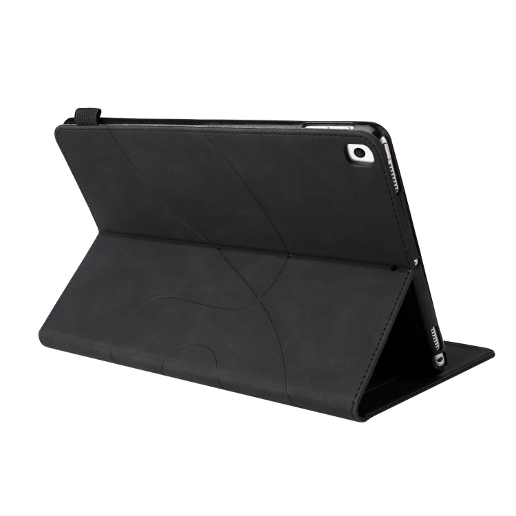 Dual-color Splicing Horizontal Flip PU Leather Case with Holder & Card Slots & Sleep / Wake-up Function For iPad Pro 10.5 / Air (2019) / iPad 10.2 (2019)(Black) - iPad Pro 10.5 inch Cases by buy2fix | Online Shopping UK | buy2fix
