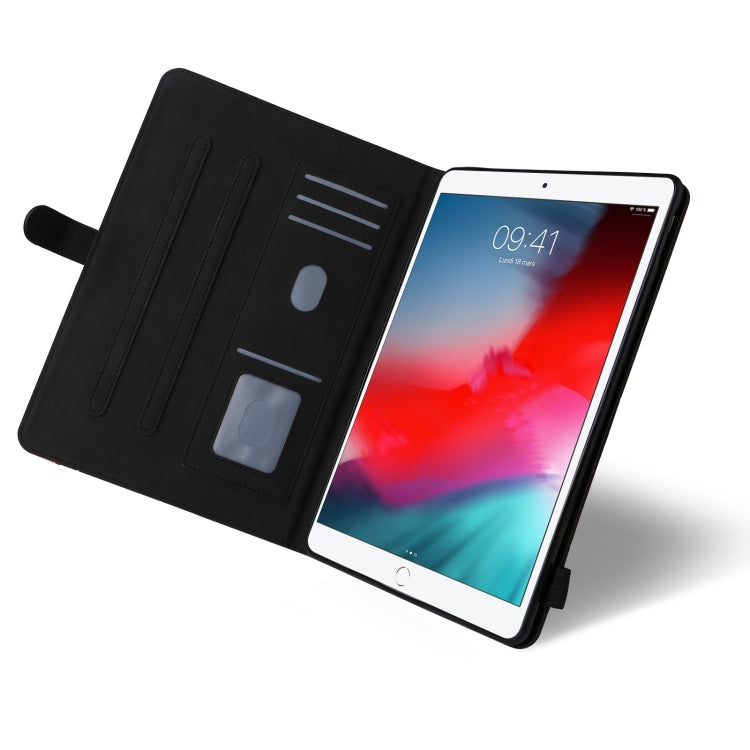 Dual-color Splicing Horizontal Flip PU Leather Case with Holder & Card Slots & Sleep / Wake-up Function For iPad Pro 10.5 / Air (2019) / iPad 10.2 (2019)(Black) - iPad Pro 10.5 inch Cases by buy2fix | Online Shopping UK | buy2fix