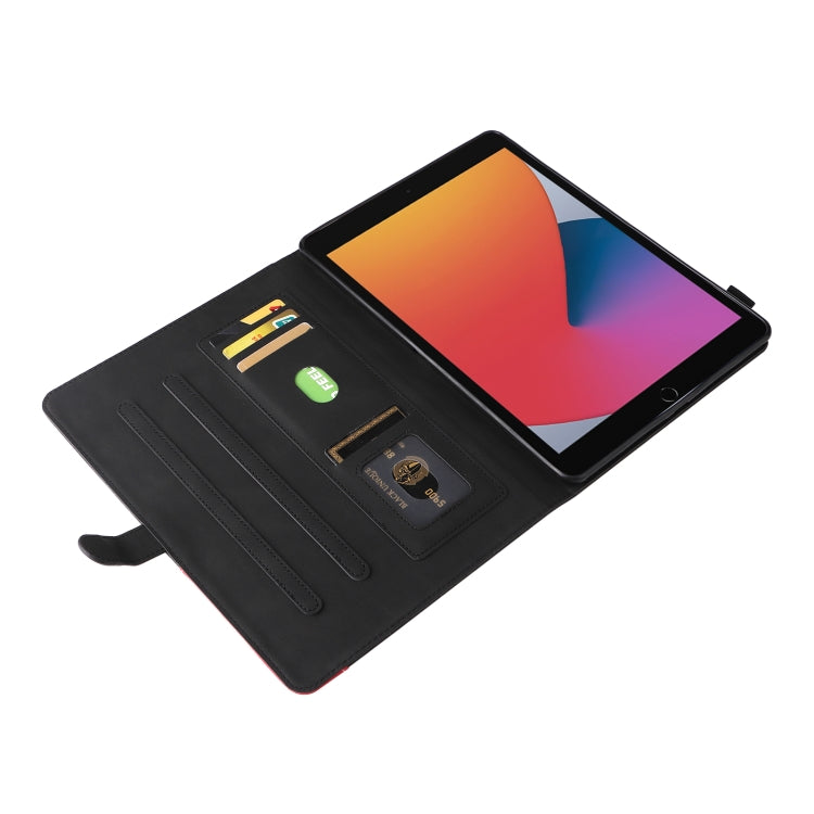 Dual-color Splicing Horizontal Flip PU Leather Case with Holder & Card Slots & Sleep / Wake-up Function For iPad 9.7 (2018/2017)(Black) - iPad 9.7 (2018) & (2017) Cases by buy2fix | Online Shopping UK | buy2fix