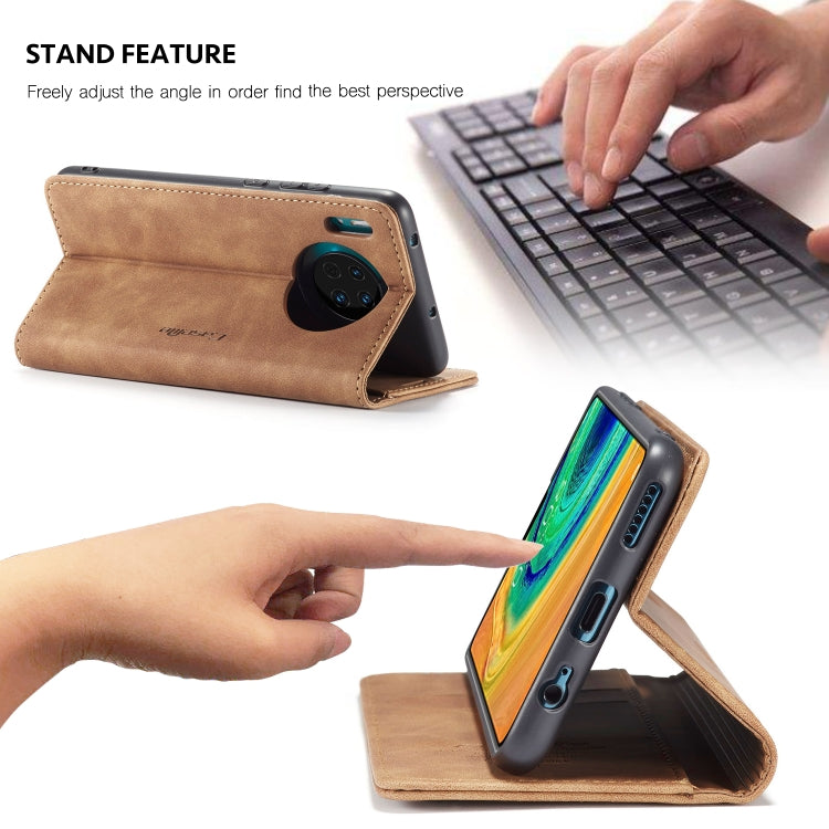 For Huawei Mate 30 4G / 5G CaseMe-013 Multifunctional Horizontal Flip Leather Case with Card Slot & Holder & Wallet(Brown) - Huawei Cases by CaseMe | Online Shopping UK | buy2fix