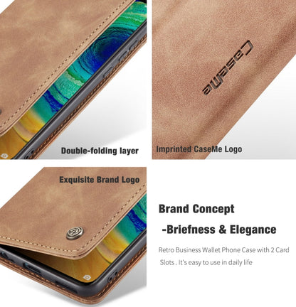 For Huawei Mate 30 4G / 5G CaseMe-013 Multifunctional Horizontal Flip Leather Case with Card Slot & Holder & Wallet(Brown) - Huawei Cases by CaseMe | Online Shopping UK | buy2fix