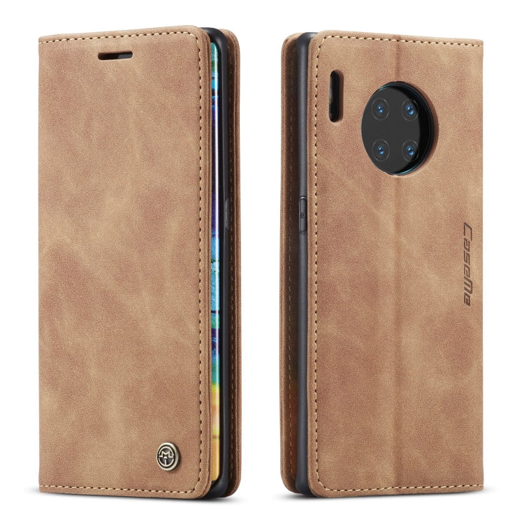 For Huawei Mate 30 Pro 4G / 5G CaseMe-013 Multifunctional Horizontal Flip Leather Case with Card Slot & Holder & Wallet(Brown) - Huawei Cases by CaseMe | Online Shopping UK | buy2fix