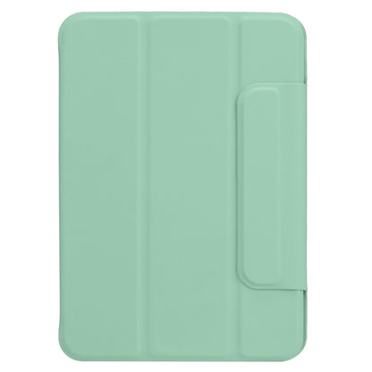 For iPad mini 2024 / mini 6 Horizontal Flip Ultra-thin Fixed Buckle Magnetic PU Tablet Case With Three-folding Holder & Sleep / Wake-up Function(Mint Green) - iPad mini 6 Cases by buy2fix | Online Shopping UK | buy2fix