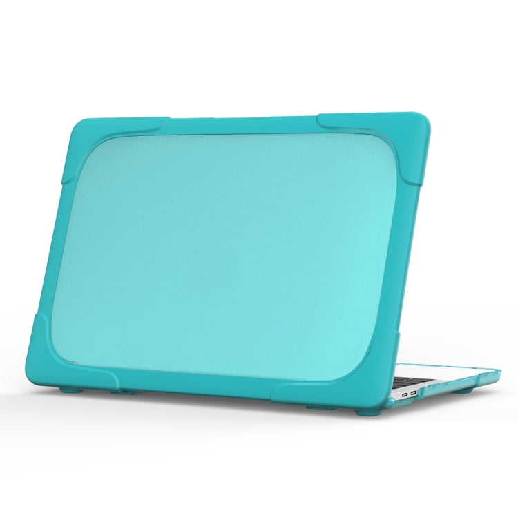 For MacBook Pro 13.3 inch with Touch Bar (A2159 / A1989) TPU + PC Two Color Laptop Protective Case(Sky Blue) - MacBook Pro Cases by buy2fix | Online Shopping UK | buy2fix