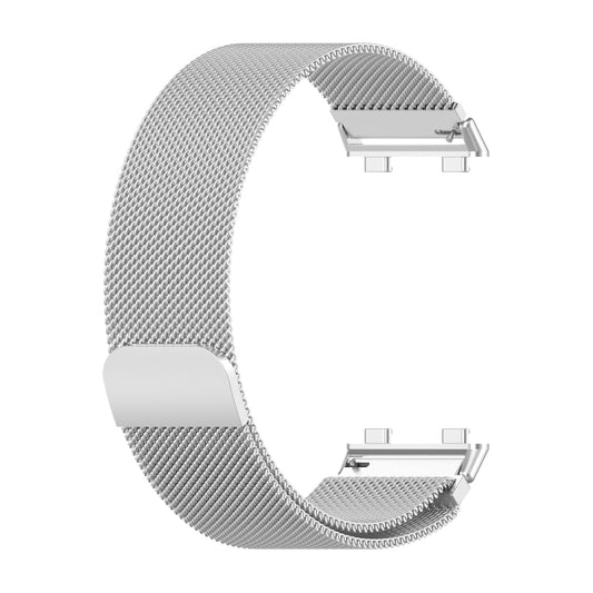 For OPPO Watch 2 42mm Milan Metal Watch Band(Silver) -  by buy2fix | Online Shopping UK | buy2fix