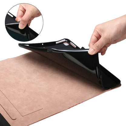 Rhombus Skin Feel Horizontal Flip Tablet Leather Case with Card Slots & Holder & Sleep / Wake-up Function For iPad 9.7 2018 / 2017(Rose Gold) - iPad 9.7 (2018) & (2017) Cases by buy2fix | Online Shopping UK | buy2fix