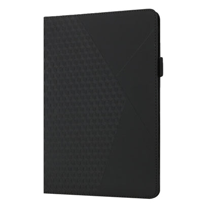 Rhombus Skin Feel Horizontal Flip Tablet Leather Case with Card Slots & Holder & Sleep / Wake-up Function For iPad 9.7 2018 / 2017(Black) - iPad 9.7 (2018) & (2017) Cases by buy2fix | Online Shopping UK | buy2fix