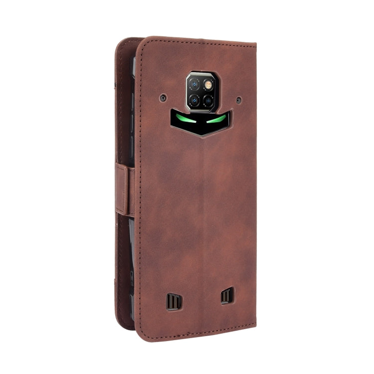 For Doogee S88 Plus / S88 Pro Skin Feel Calf Pattern Horizontal Flip Leather Case with Holder & Card Slots & Photo Frame(Brown) by buy2fix