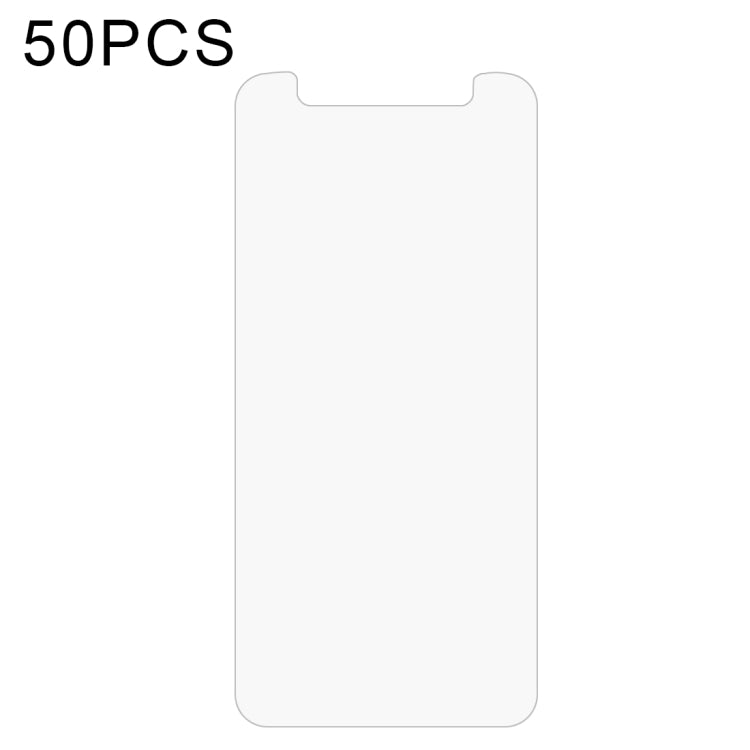 For Ulefone Armor X8i 50 PCS 0.26mm 9H 2.5D Tempered Glass Film by buy2fix