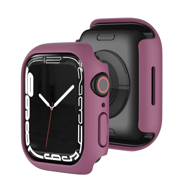 Shockproof TPU Protective Case For Apple Watch Series 9 / 8 / 7 41mm(Wine Red) by buy2fix