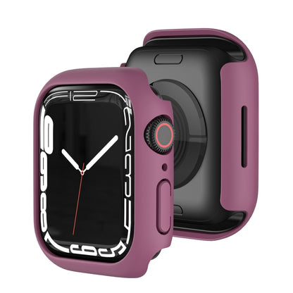 Shockproof TPU Protective Case For Apple Watch Series 9 / 8 / 7 41mm(Wine Red) by buy2fix