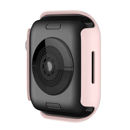 Shockproof TPU Protective Case For Apple Watch Series 9 / 8 / 7 41mm(Pink) by buy2fix