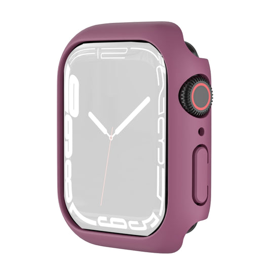 Shockproof TPU Protective Case For Apple Watch Series 9 / 8 / 7 45mm(Wine Red) - Watch Cases by buy2fix | Online Shopping UK | buy2fix