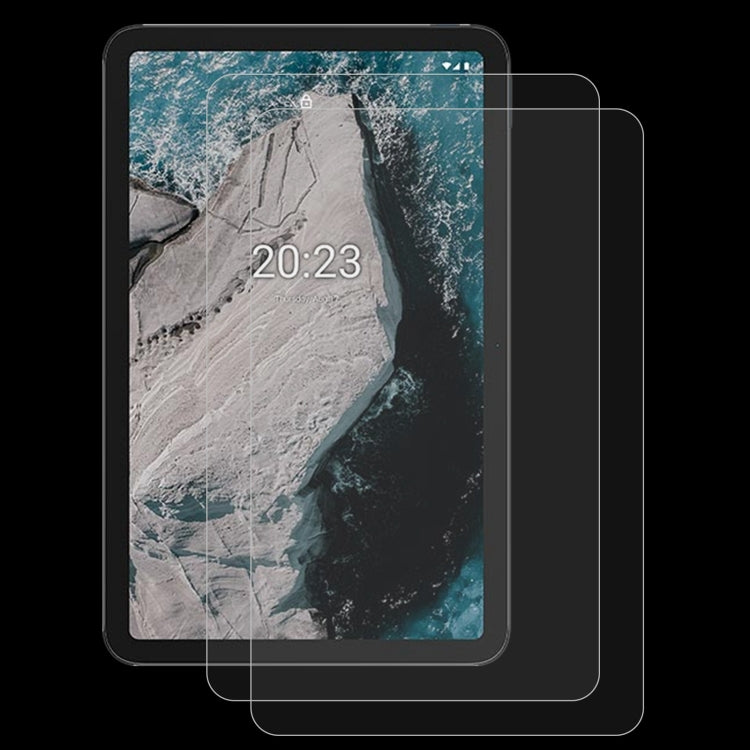 For Nokia T20 / T21 2pcs 9H 2.5D Explosion-proof Tempered Tablet Glass Film - Others by buy2fix | Online Shopping UK | buy2fix