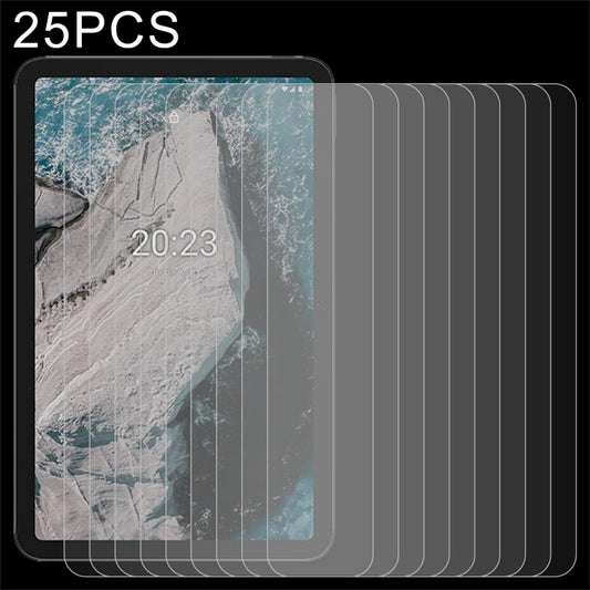 For Nokia T20 / T21 25pcs 9H 2.5D Explosion-proof Tempered Tablet Glass Film - Others by buy2fix | Online Shopping UK | buy2fix