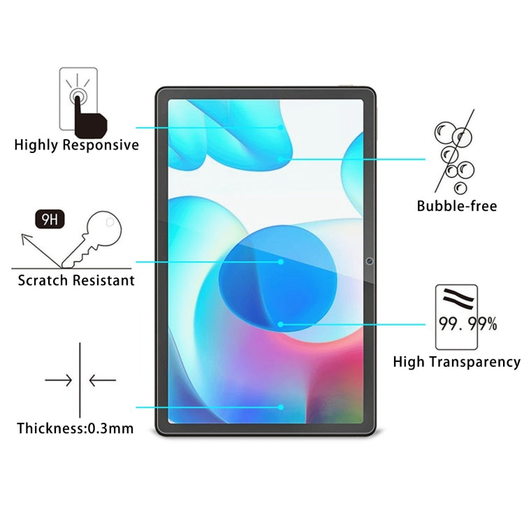 For OPPO Realme Pad 25 PCS 9H 2.5D Explosion-proof Tempered Tablet Glass Film - Others by buy2fix | Online Shopping UK | buy2fix