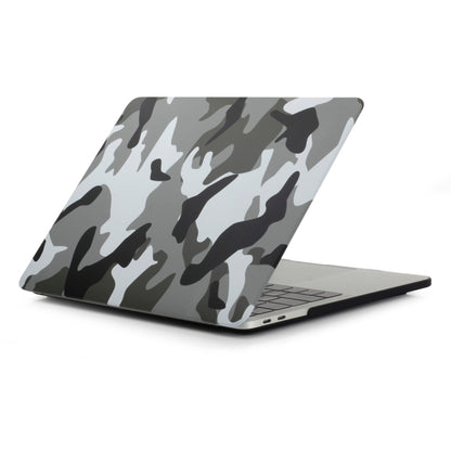 Camouflage Pattern Laptop Water Decals PC Protective Case For MacBook Pro 13.3 inch A1278(Grey Camouflage) by buy2fix