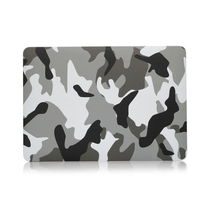 Camouflage Pattern Laptop Water Decals PC Protective Case For MacBook Pro 13.3 inch A1278(Grey Camouflage) by buy2fix