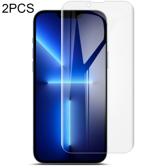 For iPhone 13 mini 2pcs IMAK Curved Full Screen Hydrogel Film Front Protector