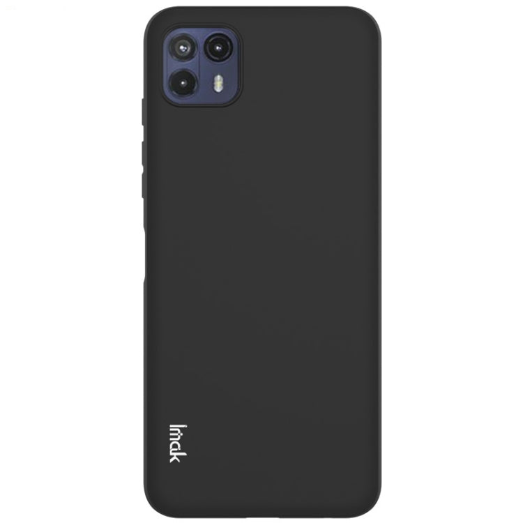 For Motorola Moto G50 5G Overseas Version IMAK UC-3 Series Shockproof Frosted TPU Protective Case(Black) - Motorola Cases by imak | Online Shopping UK | buy2fix