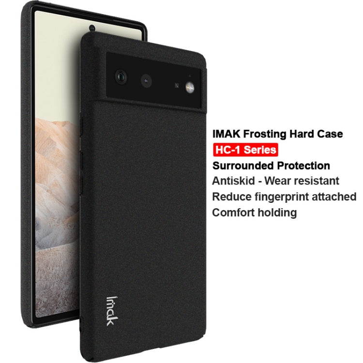 For Google Pixel 6 Pro IMAK HC-1 Series Frosted Hard Case(Black) - Google Cases by imak | Online Shopping UK | buy2fix
